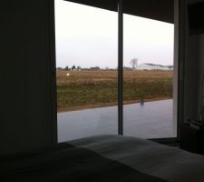 Chambre Rez de chauss&eacute;e , vue sur terrasse