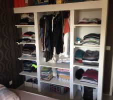 Dressing fait par nous meme c est moins chers et on as pu les faire selon nos besoins