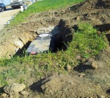 Cuve de récupération des eaux