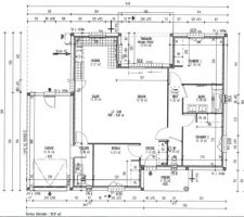 Plan de la maison après ajouts