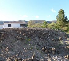 Butte sud après intervention du jardinier