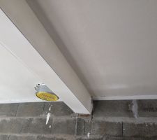 Plafond - conduit de cheminée
