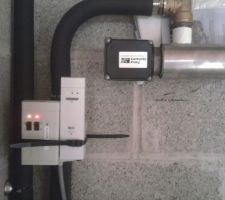 Essai de chauffage - PAC partie dans la buanderie