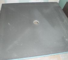 Receveur WEDI 150 x 150 donc &agrave; couper &agrave; l'ouverture de ma douche 150 x 100