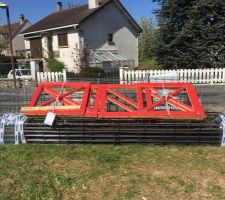 Arrivée des premiers matériaux !