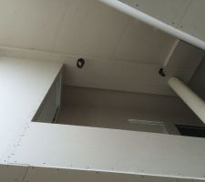 Plafond de la mezzanine