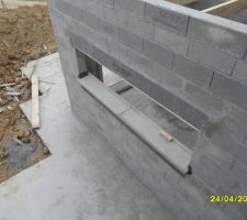 Appuis de fenêtre réalisés