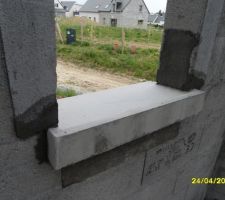 Appuis de fenêtres réalisés