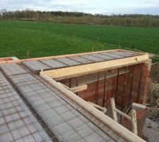 Dalle coffrée pour vide sur salon (ou salle à manger).