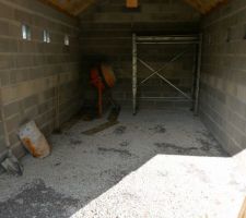 Pr&eacute;paration de surface pour coulage de la dalle