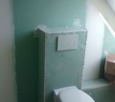 Toilette de la salle de bain principale