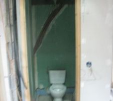 Toilette avant demolition