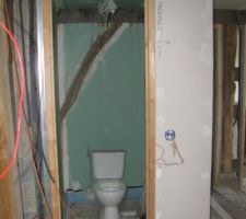 Toilette avant demolition