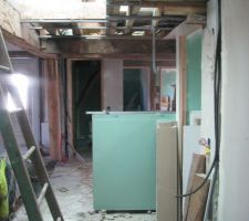 Toilette avant demolition