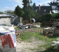 Toilette avant demolition