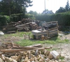 Toilette avant demolition
