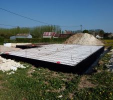 Jeudi le vide sanitaire &eacute;tait pr&ecirc;t a recevoir le b&eacute;ton. ;)