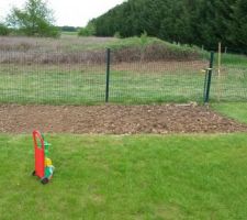 Le potager prend forme