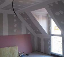 Chambre n°2 (étage) avec gerbière
