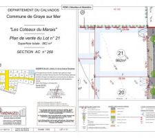 Notre terrain lot 21