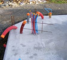 Finition de la dalle