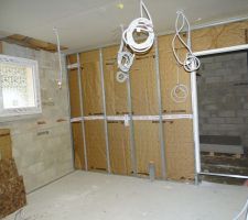 Séparation entre garage et partie habitable