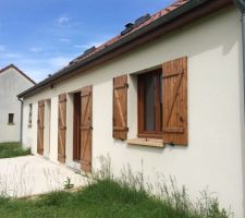 Arri&egrave;re de la maison lors de l'achat...