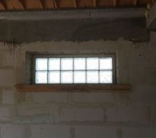 Carreaux de verre de l'int&eacute;rieur