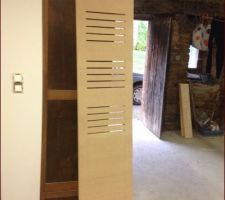 Portes des placards du couloir des combles