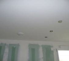 Plafond SDB etage