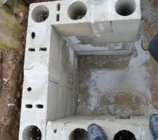 Emplacement de la dalle pour recevoir la PAC