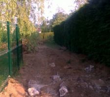 Début des travaux VRD
