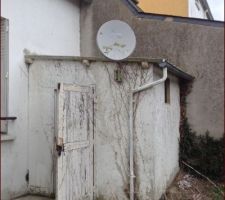 Jardin, cabanon à détruire