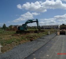 Démarrage du chantier