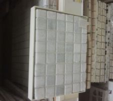 Mosaique pour la sdb