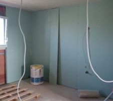 La future salle de bain à l Étage