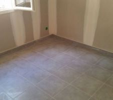 Carrelage terminé