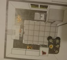 Plan de la cuisine