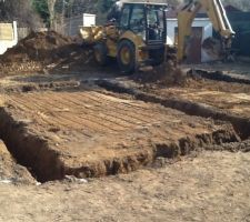 Implantation et fouille