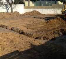 Implantation et fouille