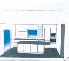 Vue générale avec plan snack