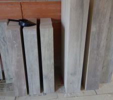 Notre coup de coeur: un Carrelage Italien immitation parquet trouve chez Laurent carrelage (Castelnaudary), que nous recommandons chalheureusement!