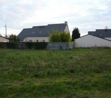 Notre terrain.. de 820 m2