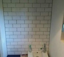 Faience métro toilette meuble maison