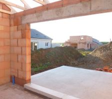 Pose des appuis de fenêtre