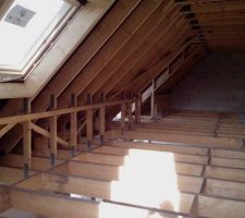 Voila dans l etat ou nous avons reçu la maison hors d eau hors d'air une maison vide un grand espace sans plancher