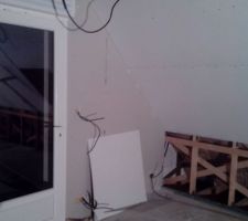 Debut placo 1er etage