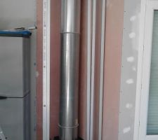 Debut placo 1er etage