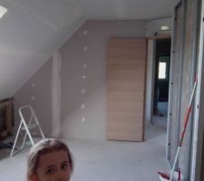 Debut placo 1er etage