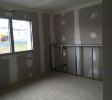 Tête de lit chambre 1